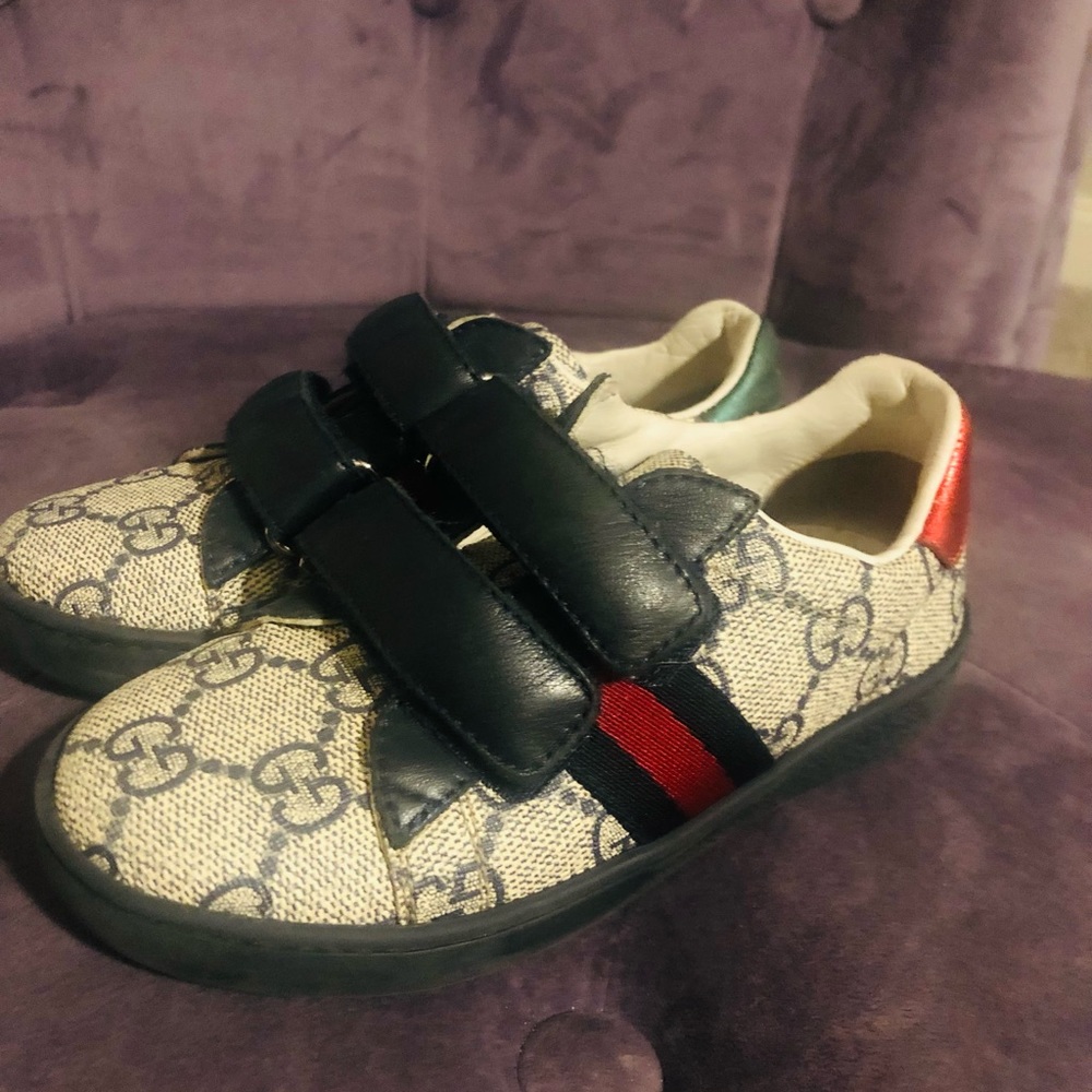 Gucci boys Velcro sneakers